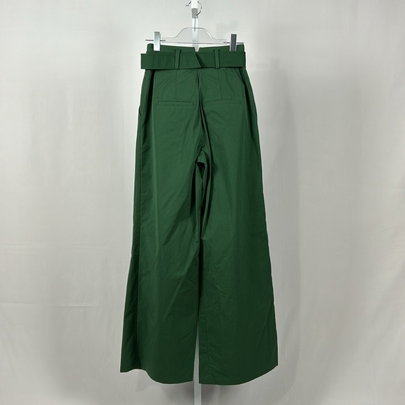 Veronica Beard High Rise Maliyah Pants in Green Size 4 - Picture 4 of 16